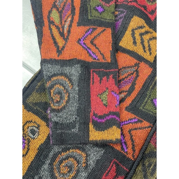 Millma Bolivia Alpaca Cardigan Sweater Womens Small Button Up Art to Wear - Picture 6 of 11